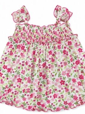 Bonnie Baby • Floral • SunDress • 12-18M